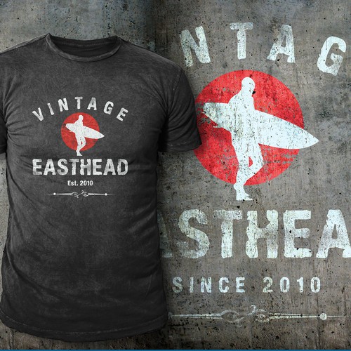 Surfing t-shirt with the title 'New surf/beach lifestyle brand'