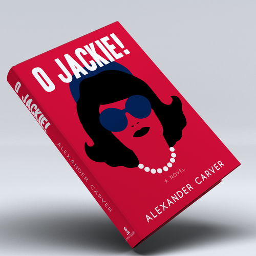 Colorful book cover with the title 'O Jackie! Book Cover'