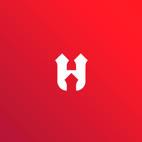 H design with the title 'H letter'