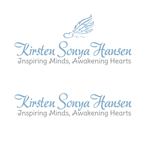 Writing logo with the title 'Kirsten Sonya Hansen Logo'