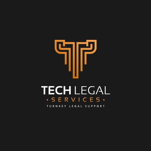 IT logo with the title 'Tech Legal Services Logo'