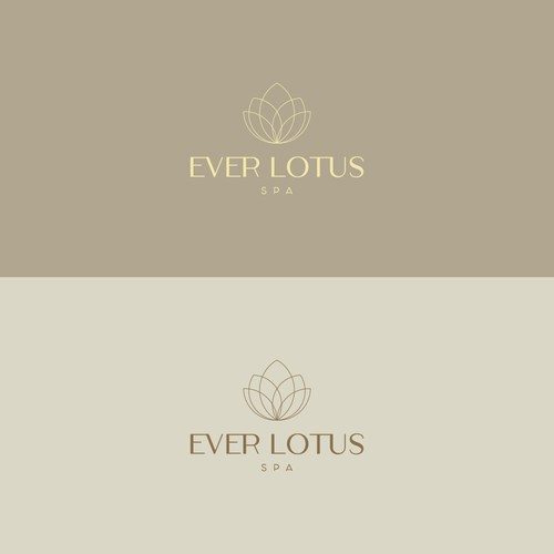 Aesthetic logo with the title 'EVER LOTUS'