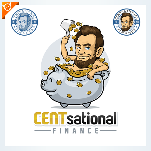 Icon logo with the title 'CENTsantional FINANCE'