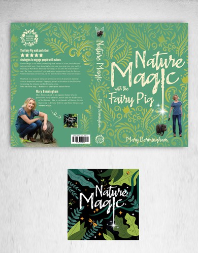 Nature book cover with the title 'Nature Magic - Book Cover'