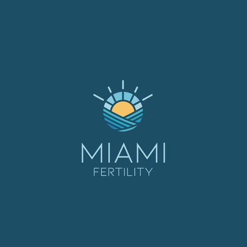 Fertility logo with the title 'Miami Fertility'