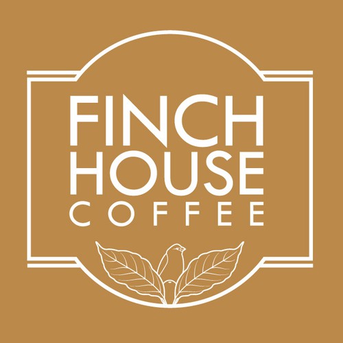 Coffee shop brand with the title 'Coffe brand logo proposal'