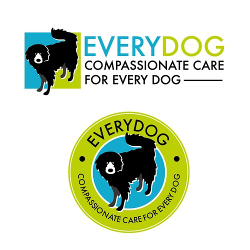 Dog training logo with the title 'Every Dog'