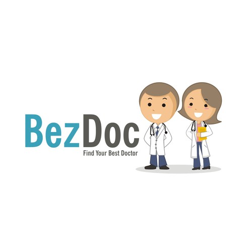 Hospital logo with the title 'ZocDoc liked logo design'
