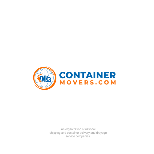 Container logo with the title 'Container Movers Logo'