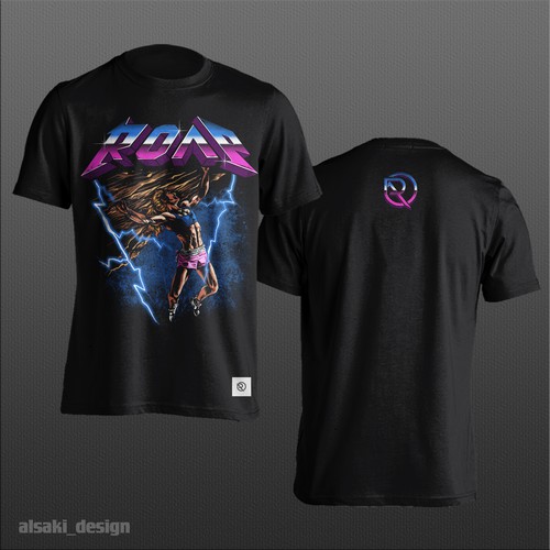 Rock t-shirt with the title 'ROAP'