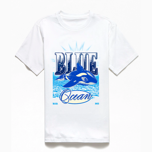 Internet t-shirt with the title 'Blue Ocean T-Shirt'