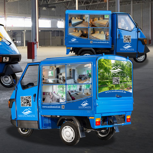 Wrapping design with the title 'Piaggo APE 50 Wrap'