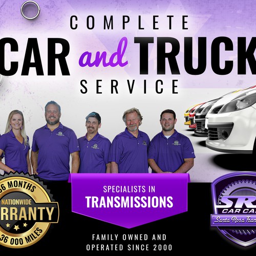 Magazine ad design with the title 'Local magazine advertisement'