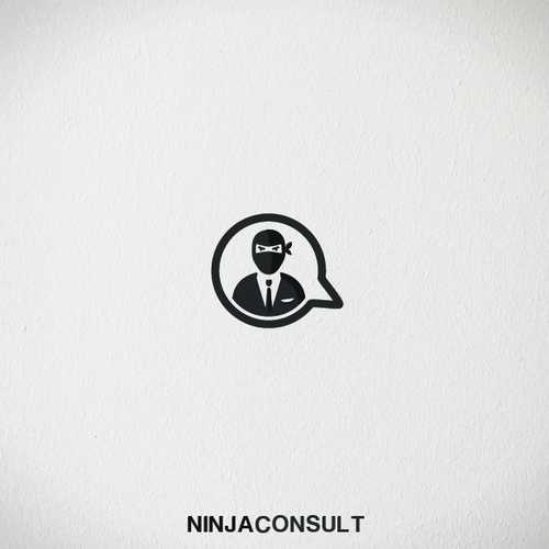 Catchy design with the title 'Create catching logo for a true ninja - Ninja Consult'