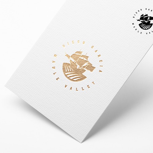 Winery logo with the title 'Winery logo concept'