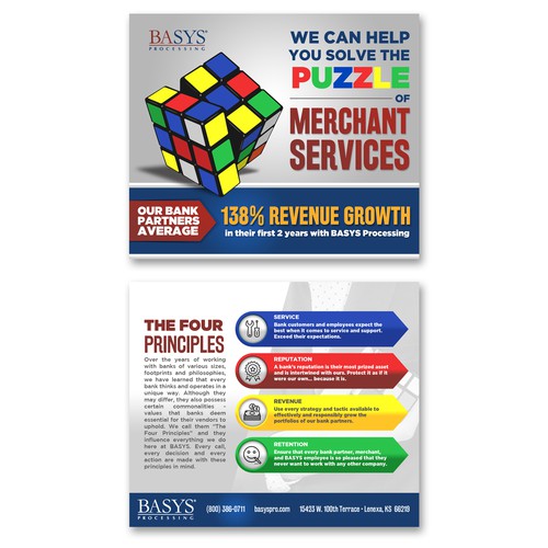 Bank design with the title 'banking'