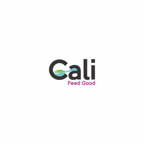 Spoon logo with the title 'CALI FEED GOOD'