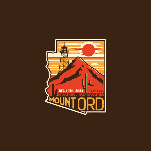 Arizona design with the title 'Mount ord'