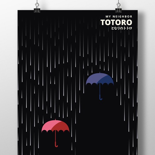 Anime design with the title 'Minimal Poster'