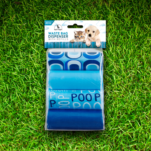 Cloud design with the title 'Waste Bags Design'