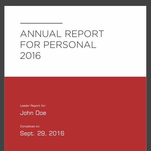 Report design with the title 'Checkster Report Design'