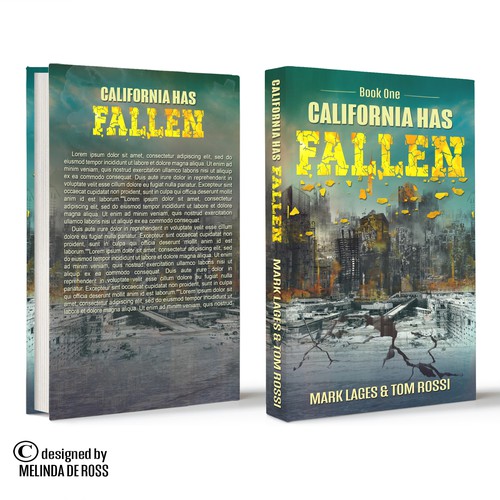Original book cover with the title 'California Has Fallen'