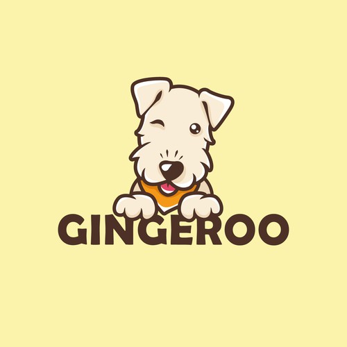 Pet grooming logo with the title 'Logo for dogs products '
