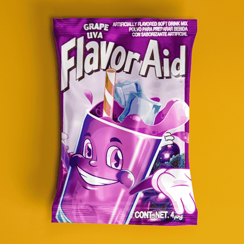 Food and drink artwork with the title 'Caracter for food product'