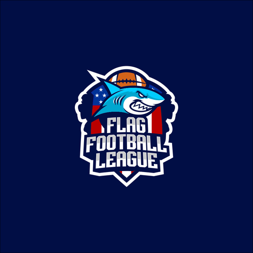 Football t-shirt with the title 'Flag Footbal League'