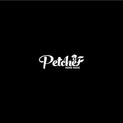 Fresh food logo with the title 'Wordmark Petchef logo'