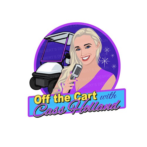 Cart logo with the title 'Off the cart with Cass Holland'