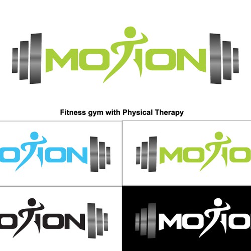 Physical logo with the title 'Motion  '