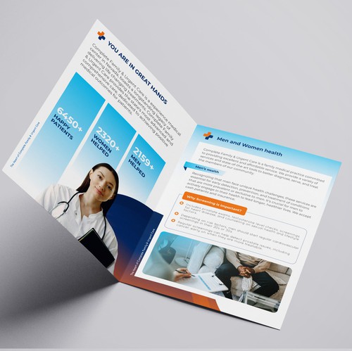 Folder design with the title 'Folder design '