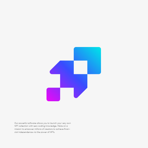 Rocket design with the title 'Logo designs for software industry! '