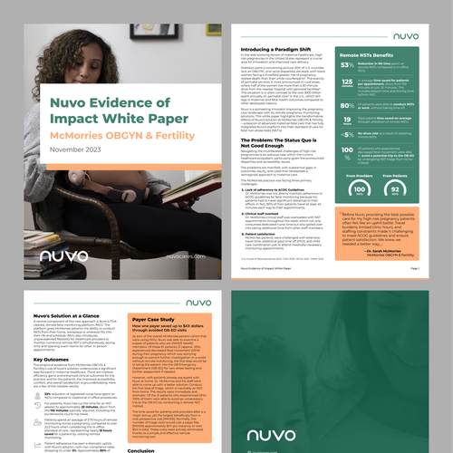 White paper design with the title 'White Paper Design'