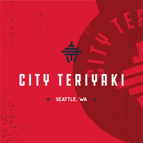 Japanese brand with the title 'City Teriyaki_Identity'