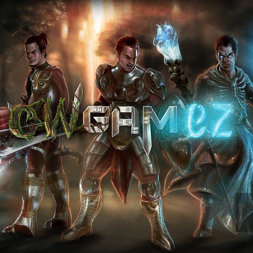 Wizard design with the title 'character design for cwgamez'