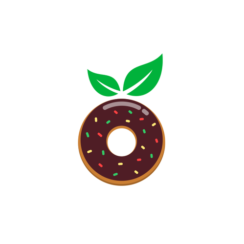 Donut design with the title 'OOUSH'