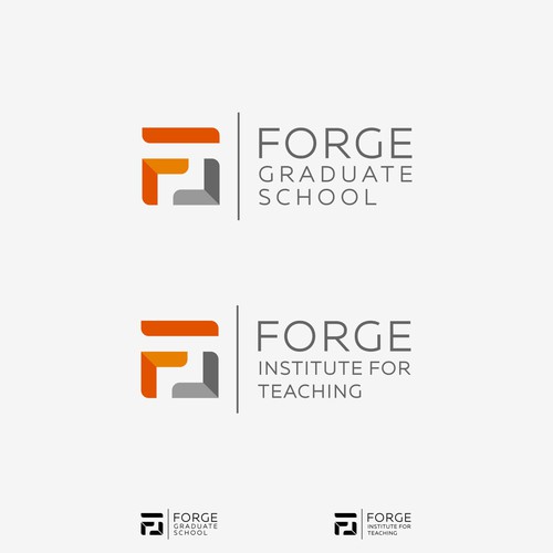 学院标志，标题为“FORGE |研究生院”