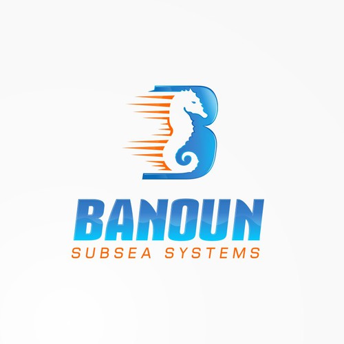 Scuba logo with the title 'LOGO DESIGN (BANOUN) Subsea Systems'