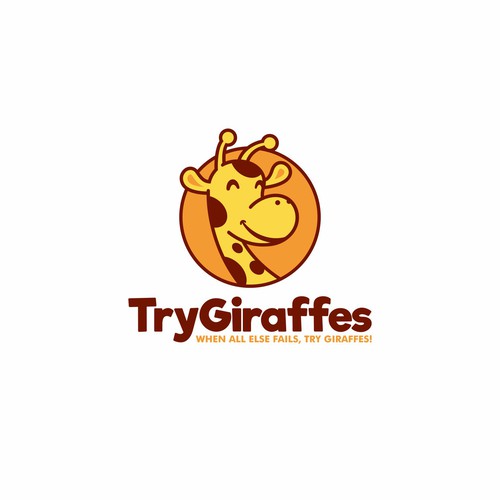 Giraffe logo with the title 'Giraffe Logo'