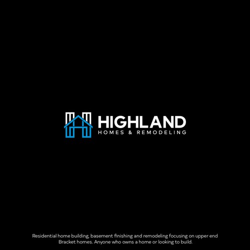 Remodeling logo with the title 'Highland Homes & Remodeling'