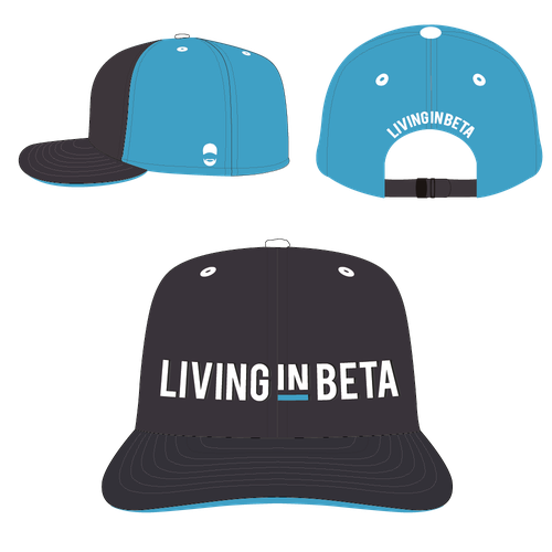 Cap design with the title 'diseño de indumentaria'