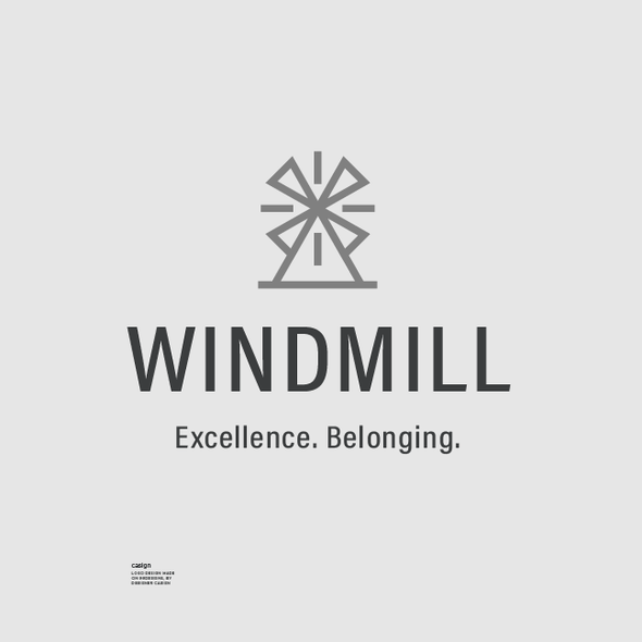 New logo with the title 'WINDMILL'