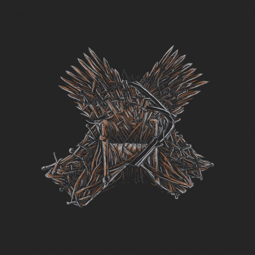 Illustrated t-shirt with the title 'design made for X-Team'