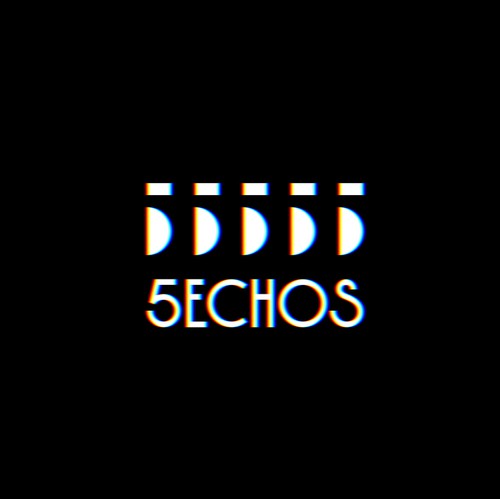 Art Deco logo with the title '5ECHOS Filmmaking Studio Logo '