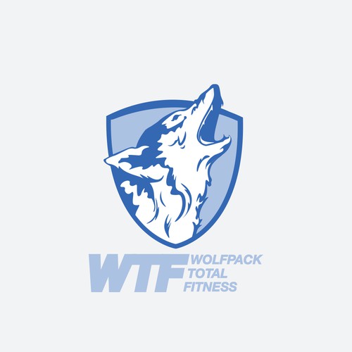Wolf brand with the title 'Wolfpack Total Fitness'