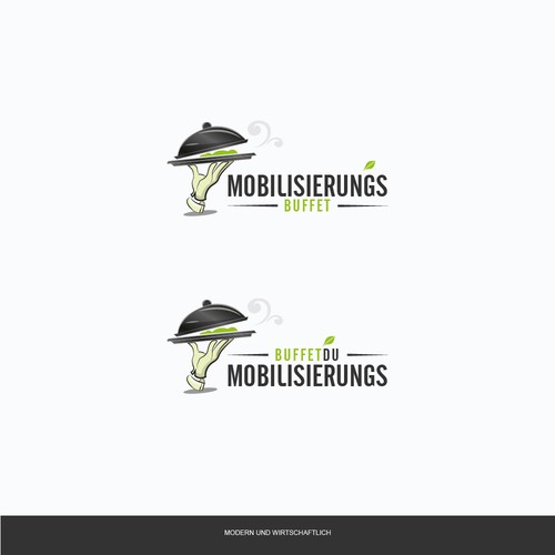 Marca logo with the title 'Logo Mobilisierungs buffet'