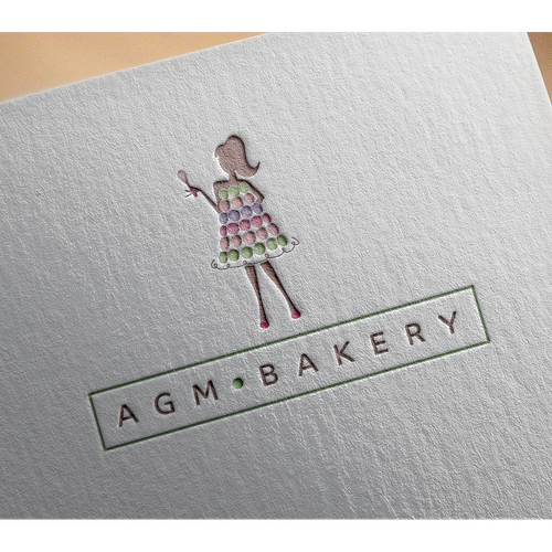 Figure logo with the title 'Bakery Logo'
