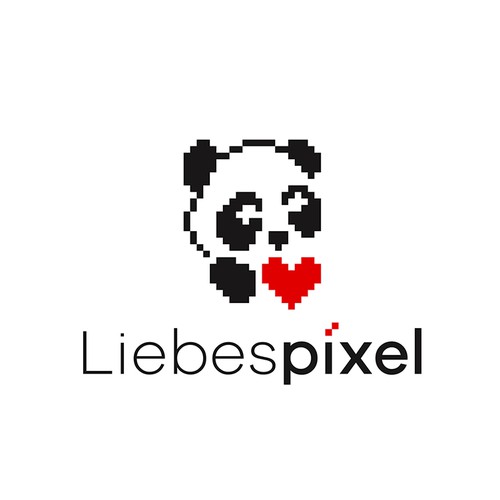 Web design logo with the title 'Liebespixel'